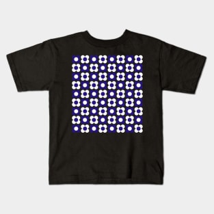 Daisy Dot Blue Kids T-Shirt